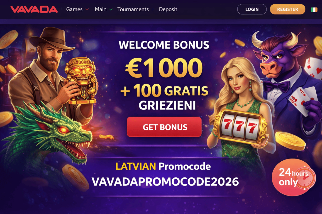 Vavada Casino ekraanipilt